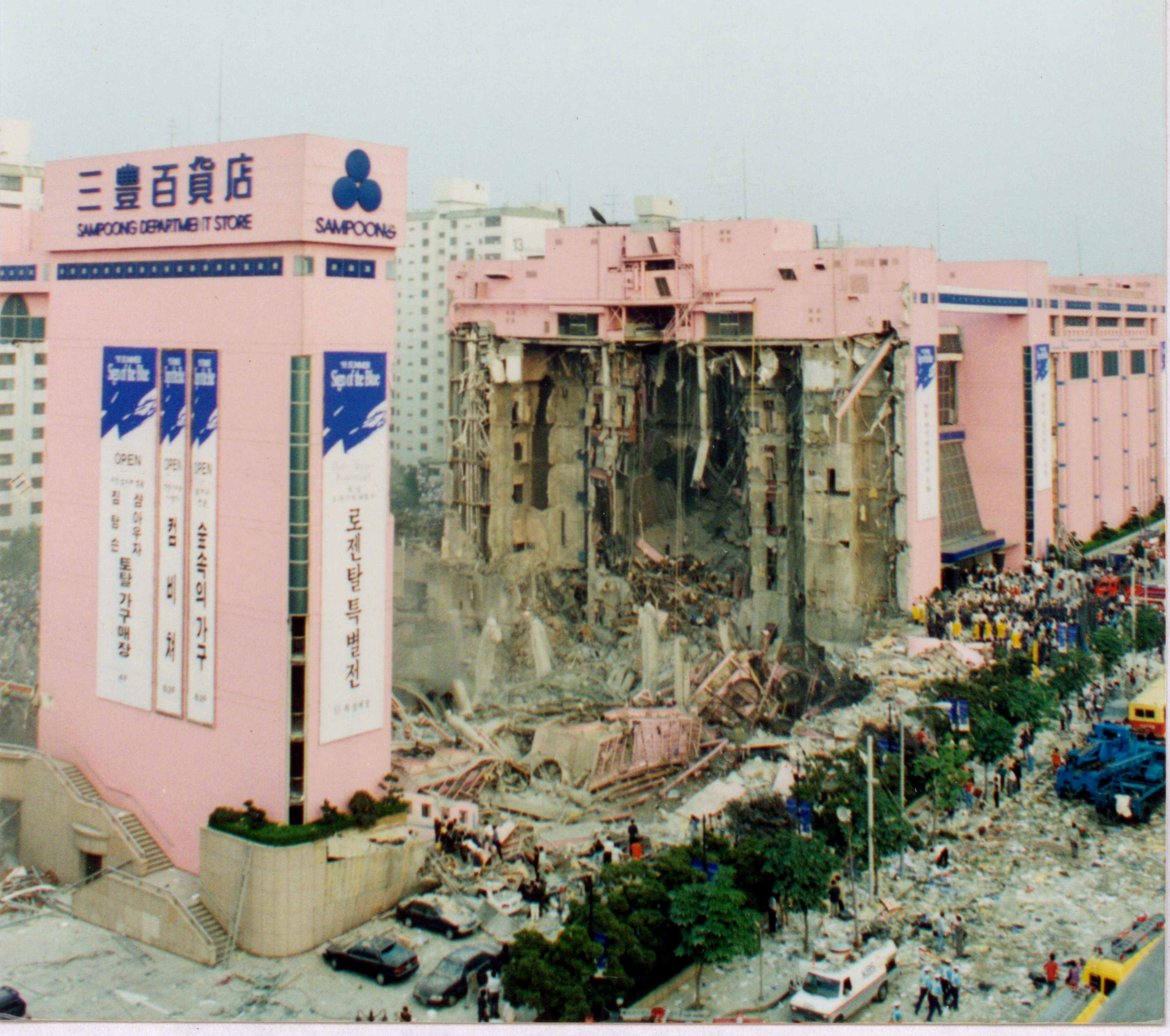 North wing aftermath